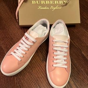 Burberry Leather Sneakers